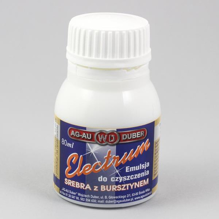 Electrum - zestaw do czyszczenia srebra z bursztynem