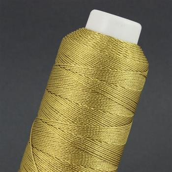 Nici metalizowane 0,6mm/12splot BRASS GOLD [1metr]