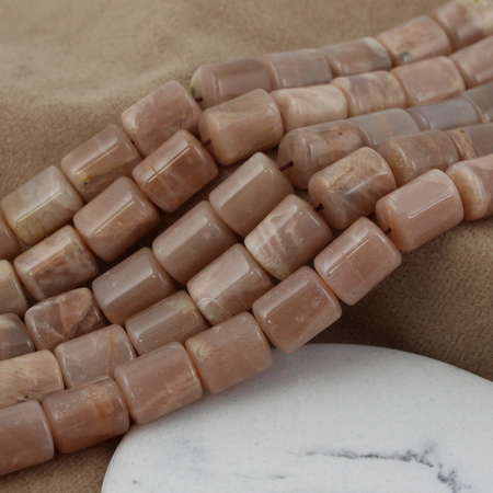 Kamień słoneczny wałek gładki 12x10mm