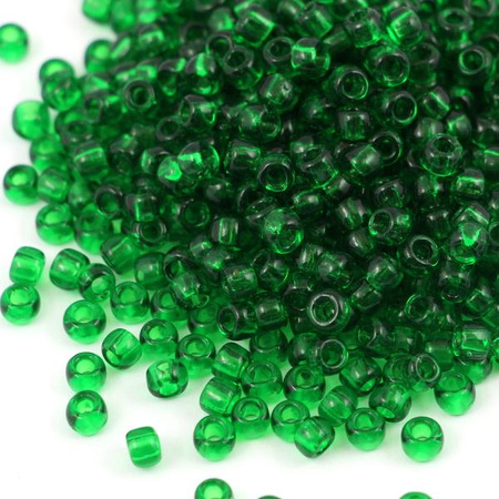 Toho Round 6/0 Transparent Grass Green [10g]