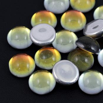 Kaboszon szklany Crystal Backlit Uranium 14mm