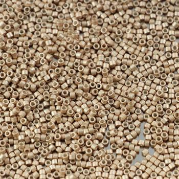Miyuki Delica 11/0 Galvanized Semi Matted Champagne [5g]