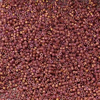 Miyuki Delica 11/0 Metallic Rhubarb Luster [5g]