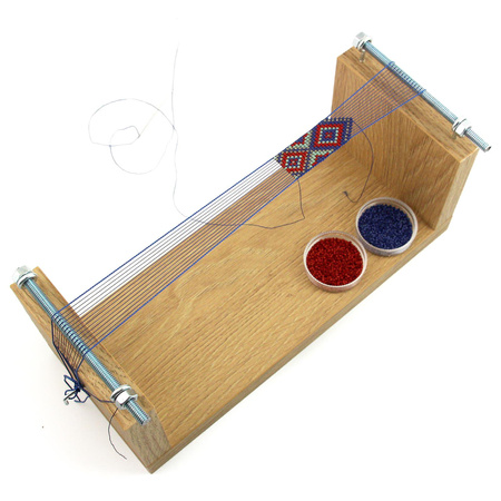 Krosno do koralików drewniane Smart