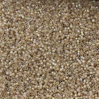 Miyuki Delica 11/0 Beige Lined Opal AB [5g]