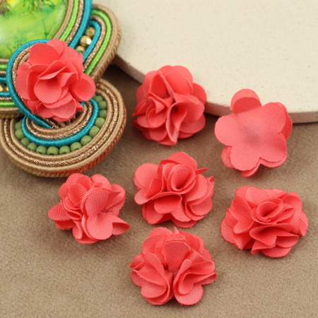 Kwiatek do naklejania morelowy 20mm