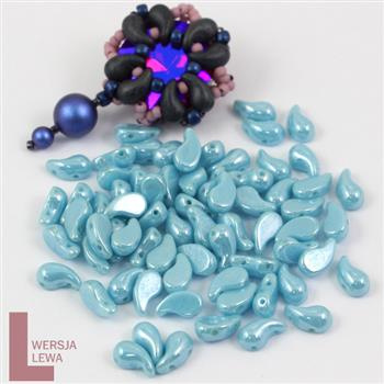 ZoliDuo (Left) 5x8mm Turquoise Shimmer [10szt]