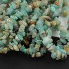 Amazonit sieczka 5-10mm [długi sznur 80cm]