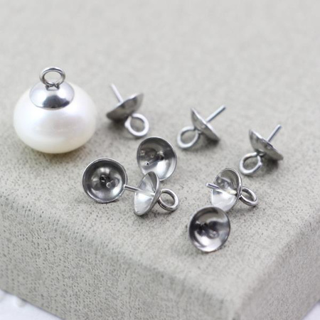 Krawatka do wklejania kul stal szlachetna 6mm