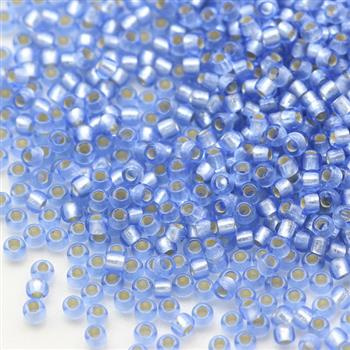 Toho Round 11/0 Silver-Lined Frosted LT Sapphire [10g]