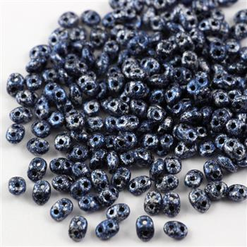 SuperDuo 2.5x5mm Tweedy Blue [5g]