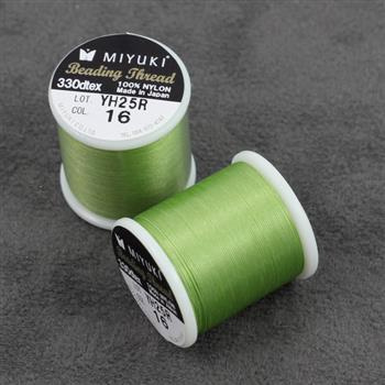 Miyuki nici nylonowe peridot 0,2mm [szpula 50m]