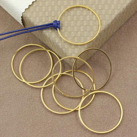 Geometrix metalowa baza obręcz złota 25mm