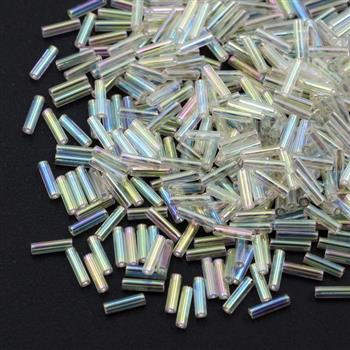 Miyuki Bugle #2 Crystal Ivory Gold Luster 6mm [5g]