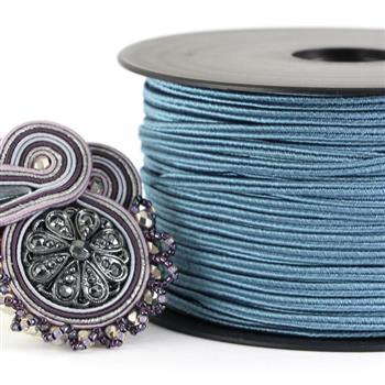 Sznurek sutasz acetat ITALY 2,5mm twilight [1metr]