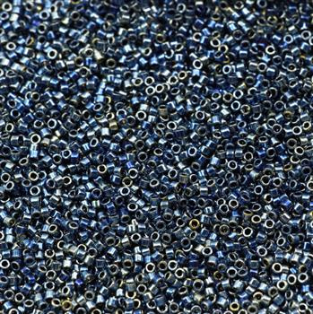 Miyuki Delica 11/0 Metallic Midnight Blue Iris [5g]