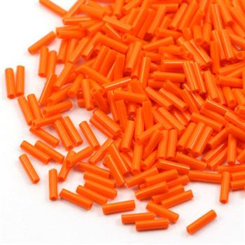 Miyuki Bugle #2 Opaque Orange 6mm [5g]