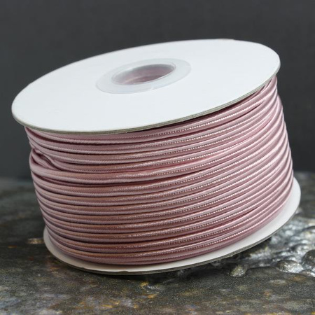 Sznurek sutasz chiński 3mm jasny wrzos [1 szpula]