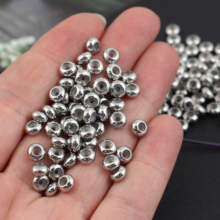 Stoper blokada z silikonem stal szlachetna 6x3mm/1,5