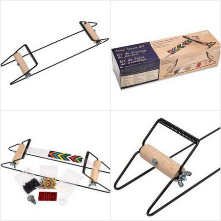 Krosno metalowe Beadsmith z regulacją długości