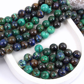 Chryzokola kula gładka 10mm