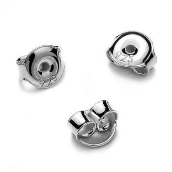 Baranki zatyczki do sztyftów 5,6x5mm Ag925 [para]