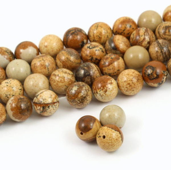 Jaspis krajobrazowy kula gładka 10mm