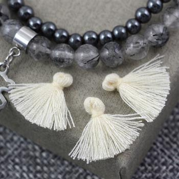 Chwost kremowy mini 16x4mm