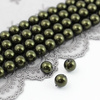 Preciosa Nacre Round Pearl Maxima Dark Green 8mm [4szt]