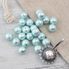 Miyuki Cotton Pearls Aqua kula 12mm