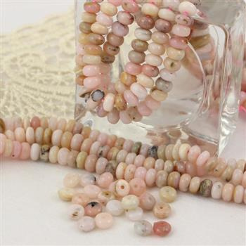 Opal peruwiański oponka gładka 6x4mm