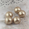 Miyuki Cotton Pearls Beige kula 20mm