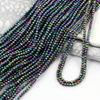 Hematyt tęczowy kula fasetowana 3mm [sznur 39cm]
