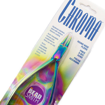 Szczypce CHROMA okrągłe Beadsmith