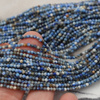 Lapis lazuli kula fasetowana 3mm [sznur 39cm]