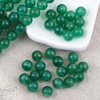 Agat zielony kula gładka 8mm