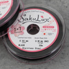 Japońska linka stalowa jubilerska SakuLux 7-splotowa Black 0,50mm [szpula 30m]