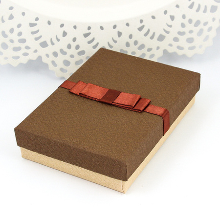 Pudełko ozdobne "ARCO" brązowe 13x10x3cm