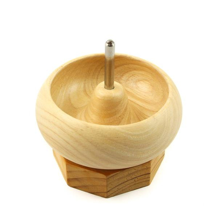 Młynek drewniany do nawlekania koralików 90mm