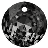 6430 Swarovski Classic Cut Pendant 8mm Silver Night