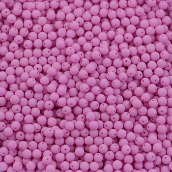 Round Beads Bondeli Magenta 4mm [50szt]