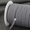 Sznurek pleciony szary 3mm [1 metr]