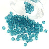 Preciosa Bicone Bead Rondelle Indicolite 4mm [20szt]