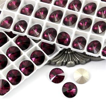 Preciosa Rivoli Maxima Amethyst 14mm [2szt]