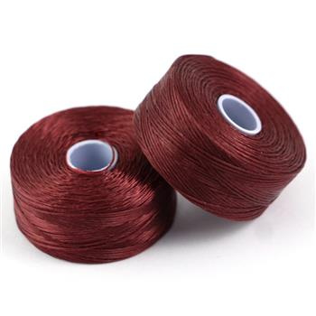Nici nylonowe S-Lon D BURGUNDY 0,11mm/71m [szpula]