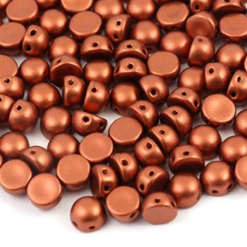 CzechMates Cabochon 6mm Copper [10szt]