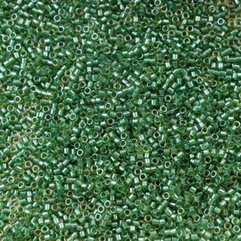 Miyuki Delica 11/0 Sparkling Lined Light Green Topaz [5g]