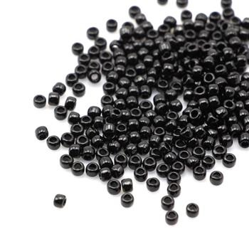 Toho Round 8/0 Opaque Jet [10g]