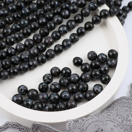 Indygo gabro kula gładka 6mm