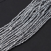 Hematyt srebrny kula fasetowana 2mm [sznur 38cm]